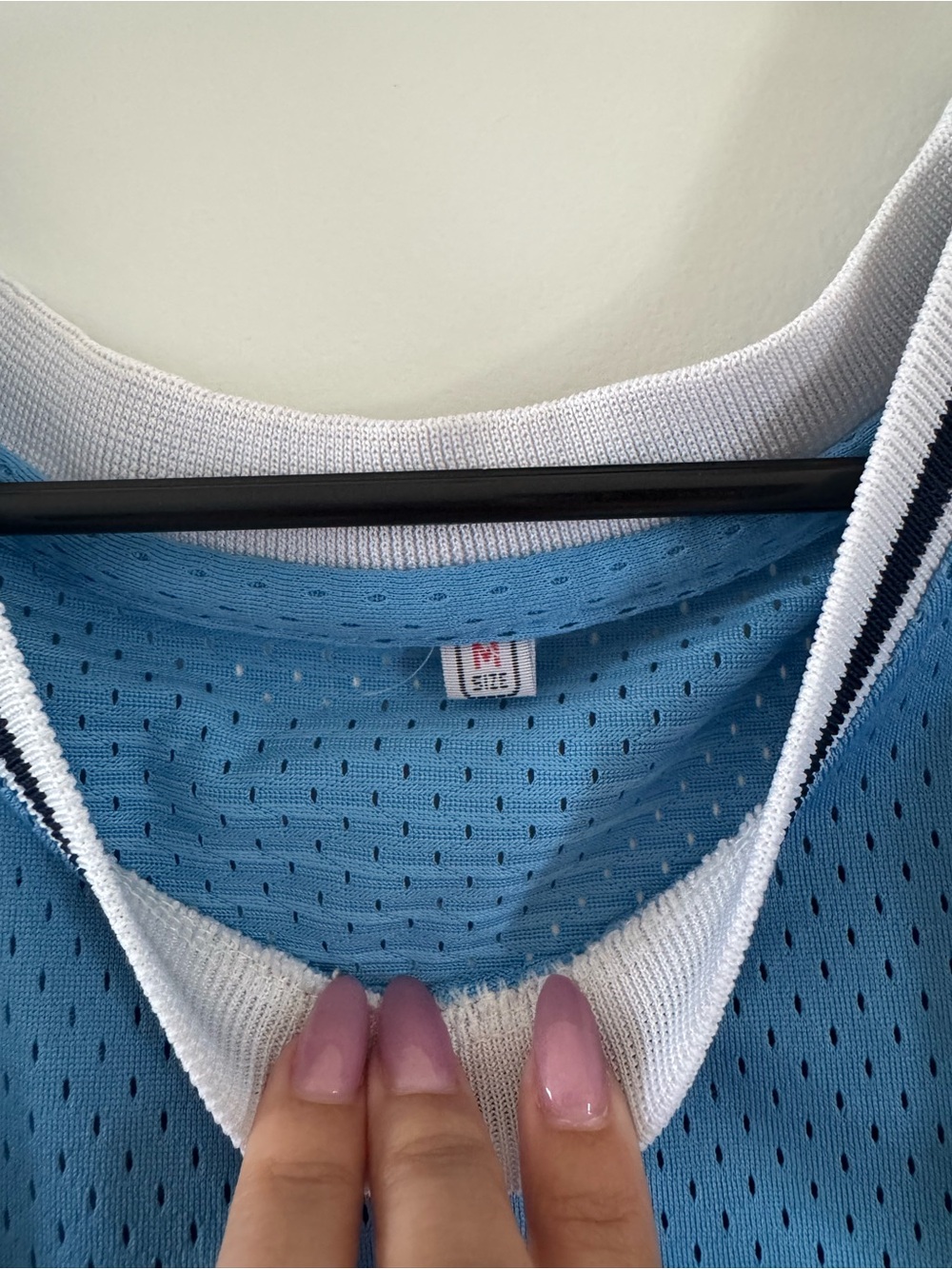 Indiana State Light Blue Basketball Jersey - #33 - Picture 3 of 3